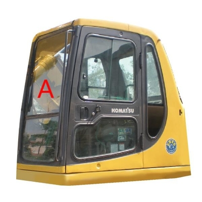 Aucune excavatrice en verre Front Windscreen Glass de cabine de KOMATSU de trous