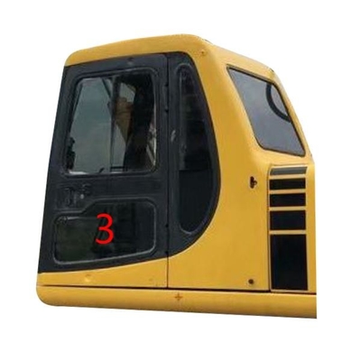 Position inférieure NO.3 de porte gauche en verre de cabine de Cabin KOMATSU d'excavatrice d'OIN