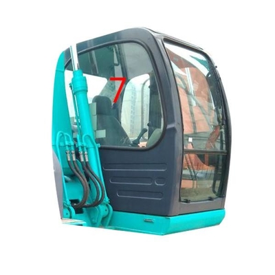 Verre fait sur commande Mini Excavator Glass vert de pare-brise du côté droit KOBELCO