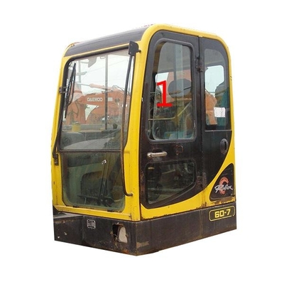 Remplacement de fenêtre de HYUNDAI Front Glass Excavator Cabin Digger de pare-brise