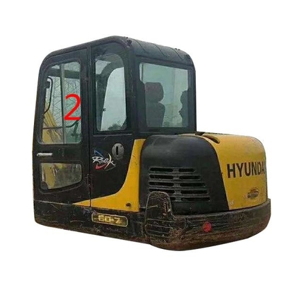 L'excavatrice Door Window Replacement de HYUNDAI R60-7 est partie de la position latérale droite NO.2