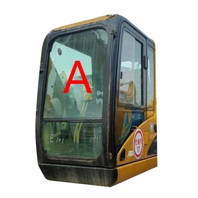 Le pare-brise de Front Up Position A en verre de cabine d'E320C E320D CATERPILLAR a gâché
