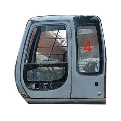 Position arrière NO.4 de porte gauche de rechange de Tempered Glass Window d'excavatrice