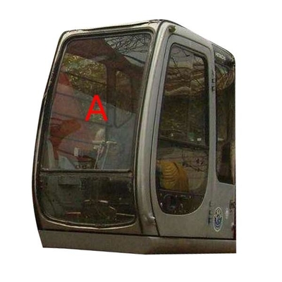 Excavatrice Glass Front Up Windshield Window Glass d'OEM HITACHI