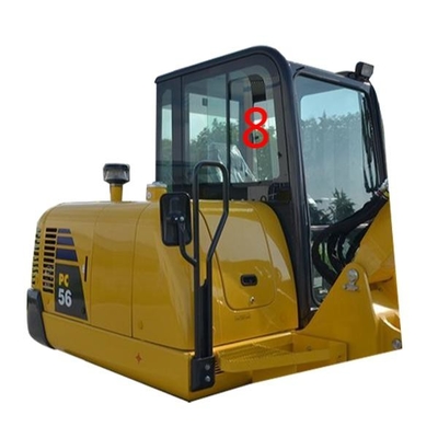 Position latérale No.8 de Window Replacement Right d'excavatrice de PC56-7 PC56 KOMATSU