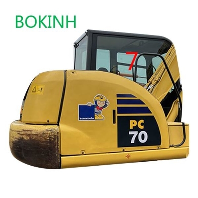 Position latérale No.7 de Window Replacement Right d'excavatrice de PC60-8 PC70-8 KOMATSU grand verre