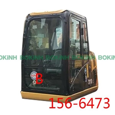 Pare-brise en verre 156-6473 Front Dwon Position B de cabine de CATERPILLAR de POINT