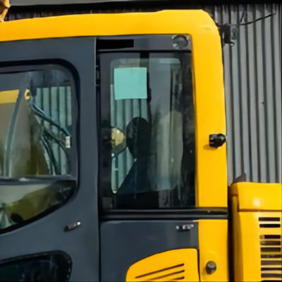 l'excavatrice Cab Tempered Glass de 22B-54-28341 KOMATSU gauche à porte la position arrière NO.4