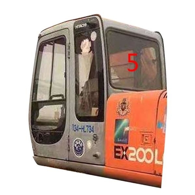 Position NO.5 d'arrière de verre trempé de Glass Cab Window d'excavatrice de 4457180 HITACHI