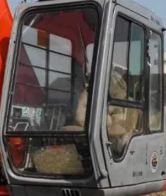 4457160 verres de Cab Window Tempered d'excavatrice de HITACHI Front Up Position A avec le joint