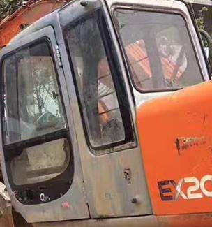 L'excavatrice Glass Cab Window de 4457174 HITACHI a laissé le verre trempé droit latéral de la position NO.2