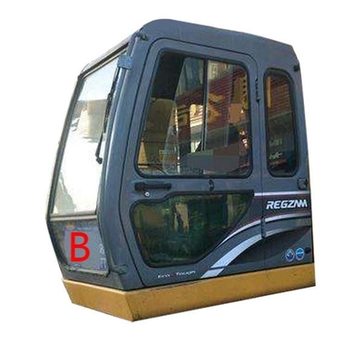 Verre vert blanc de cabine de trous de Front Glass Replacement 10 d'excavatrice pour des bêcheurs