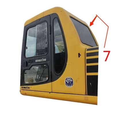 Excavatrice gâchée Windshield de Mini Digger Glass Replacement Right Side
