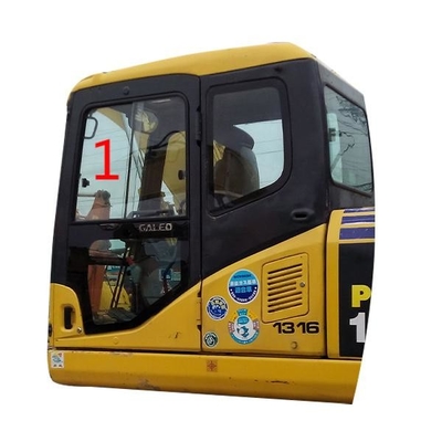 La position latérale gauche en verre de cabine de Daewoo KOMATSU inclinent NO.1 5mm épais