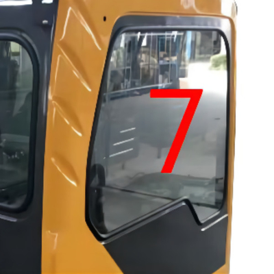 Position latérale No.7 de Window Replacement Right d'excavatrice de KOMATSU de POINT