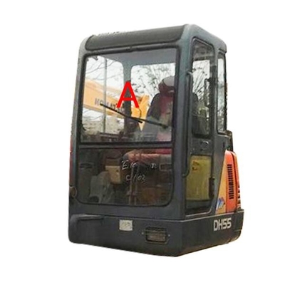 Excavatrice Cab Glass Front Up Position A 5mm de DAEWOO DH55 épais