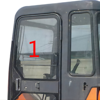 Excavatrice Windshield de DAEWOO DH55 Volvo de côté gauche 5mm profondément