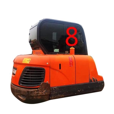 Cabine de machine en verre épaisse de construction du côté droit 5mm DOOSAN