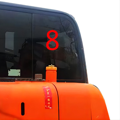 Cabine de machine en verre épaisse de construction du côté droit 5mm DOOSAN