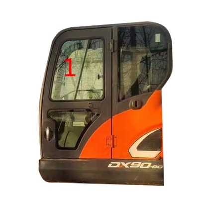 Pare-brise oblique de la position NO.1 en verre de Cabin Left Side d'excavatrice de DX70 DX90-9C