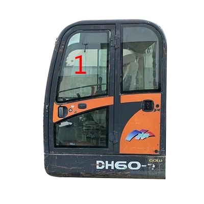 Position latérale gauche NO.1 DOOSAN de 55V-WV DH60-7 de verre trempé solaire de pare-brise