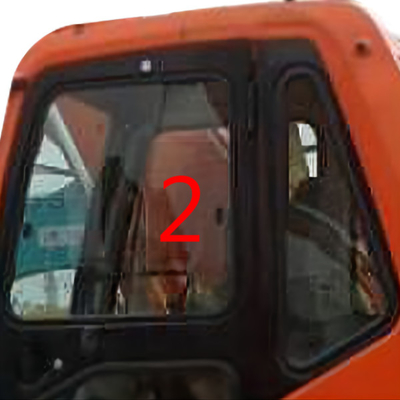 Position latérale droite gauche verte NO.2 en verre de DH215-9 DOOSAN