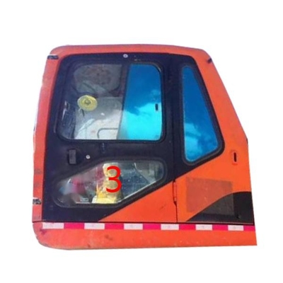 L'excavatrice Windshield Left Door en verre 5mm de DX225LC-7 DX150LC-7 DOOSAN abaissent la position NO.3