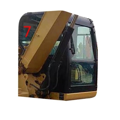 Verre Digger Window Replacement blanc de cabine de CATERPILLAR de côté droit