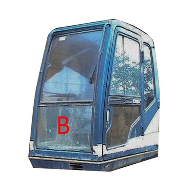 Taille de Front Glass Replacement 820mm au loin 490mm d'excavatrice de FCC