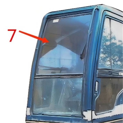 Position No.7 de Window Glass Green d'excavatrice du côté droit KOBELCO