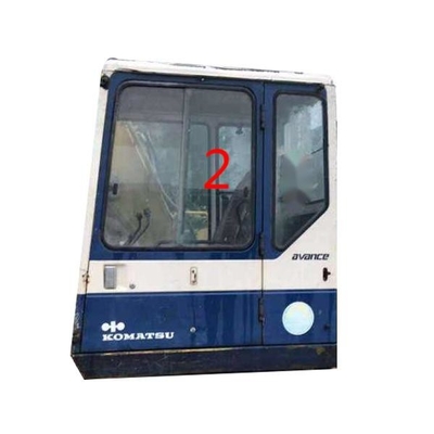 Verre trempé gauche pour l'excavatrice de KOMATSU de remplacement de pare-brise