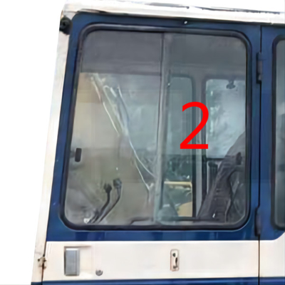 Verre trempé gauche pour l'excavatrice de KOMATSU de remplacement de pare-brise