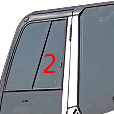 Excavatrice droite Glass Replacement de porte gauche de position 4mm profondément