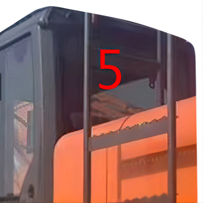 Remplacement gâché de fenêtre d'arrière de Cab Glass 5mm d'excavatrice de HITACHI
