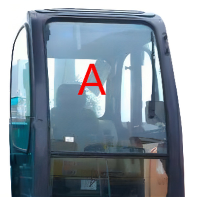 Excavatrice gâchée Glass Front Up Position A du pare-brise KOBELCO
