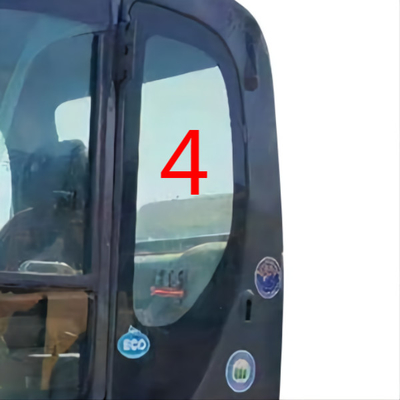 pare-brise arrière de la position NO.4 de porte gauche de rechange de fenêtre de verre trempé de 5mm