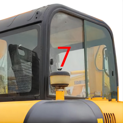Remplacement RoHS Mini Digger Glass de pare-brise de R55-7 R60-7 Hyundai