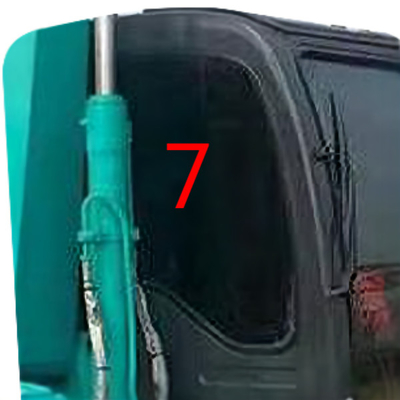 Verre trempé de Cabin Digger Glass Replacement Windshield Big d'excavatrice de KOBELCO