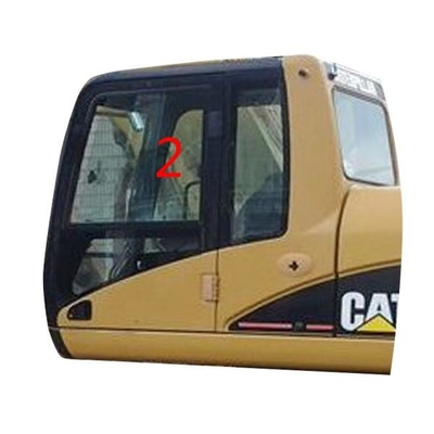 Excavatrice verte Replacement Glass d'E320C Caterpillar 5mm profondément