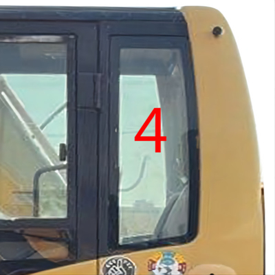 Position arrière NO.4 de porte gauche du pare-brise E320D CAT Excavator Window Replacement RoHS