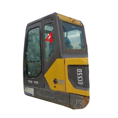 Le verre de fenêtre de pare-brise d'EW55C VOLVO gauche à porte la position arrière NO.4