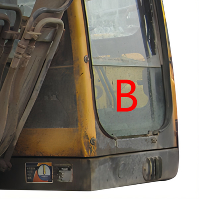 Pare-brise de cabine de machine de Window Glass Construction d'excavatrice d'EC360B VOLVO