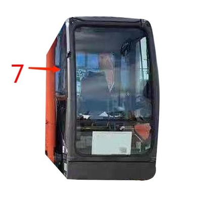 HITACHI a gâché le verre de cabine pour l'excavatrice Glass Replacement de côté droit de bêcheurs