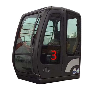 Position inférieure de recourbement NO.3 de HITACHI d'excavatrice de porte résistante de Glass Tempered Left