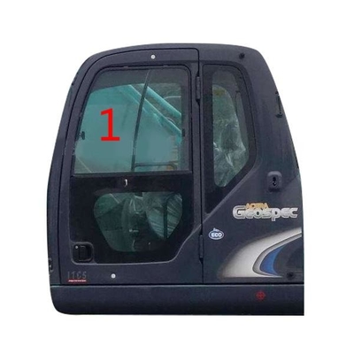 Position latérale NO.1 de pente de Glass Tempered Left d'excavatrice de SK-6 SK-8 SK230-6 KOBELCO