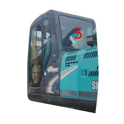 Verre trempé de pare-brise de la position NO.5 d'arrière de Glass Left Door d'excavatrice de SK-6 SK-8 SK230-6 KOBELCO