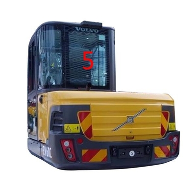 FCC verte du côté NO.5 de Glass Replacement Back d'excavatrice d'EW60C VOLVO