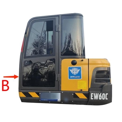Fenêtre de verre trempé d'OIN de Windscreen Replacement d'excavatrice de VOLVO Front Down Position B