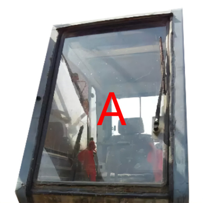 Verre CEE Mini Digger Glass Replacement de Cabin Windshield Tempered d'excavatrice de SUMITOMO