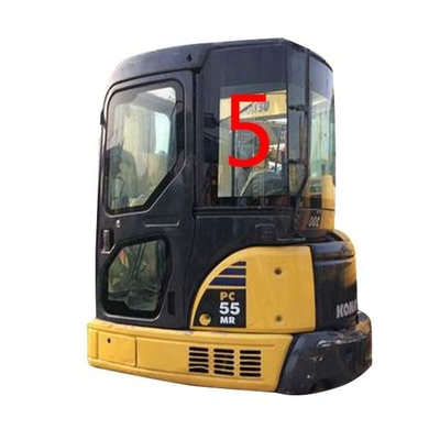 Arrière NO.5 de Window Replacement RoHS d'excavatrice du pare-brise PC55MR PC55 KOMATSU